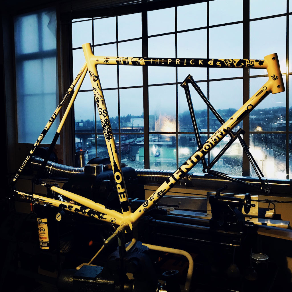 bicycle frame building